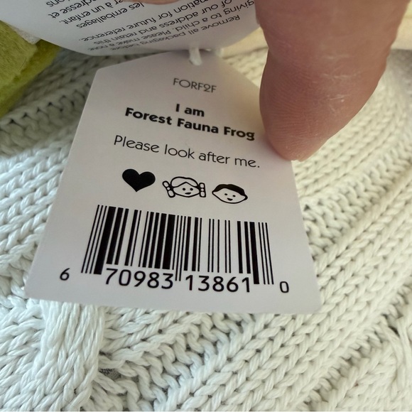 Jellycat Forest Fauna Frog Plush NEW NWT Collectible Retired Plushy HtF - Picture 11 of 11